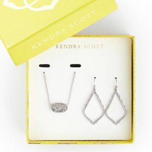 Kendra Scott Sophia Earrings & Elisa Necklace Set